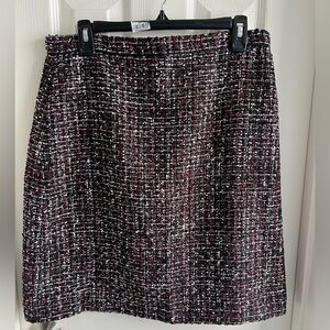 Ann Taylor above-knee skirt, fully lined
